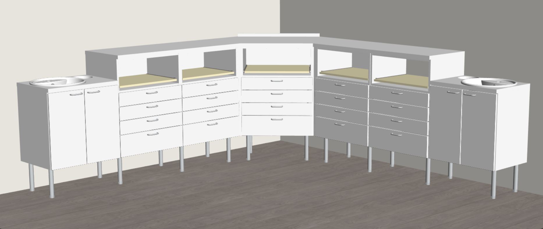 Hammashoitolan hoitokaapistot